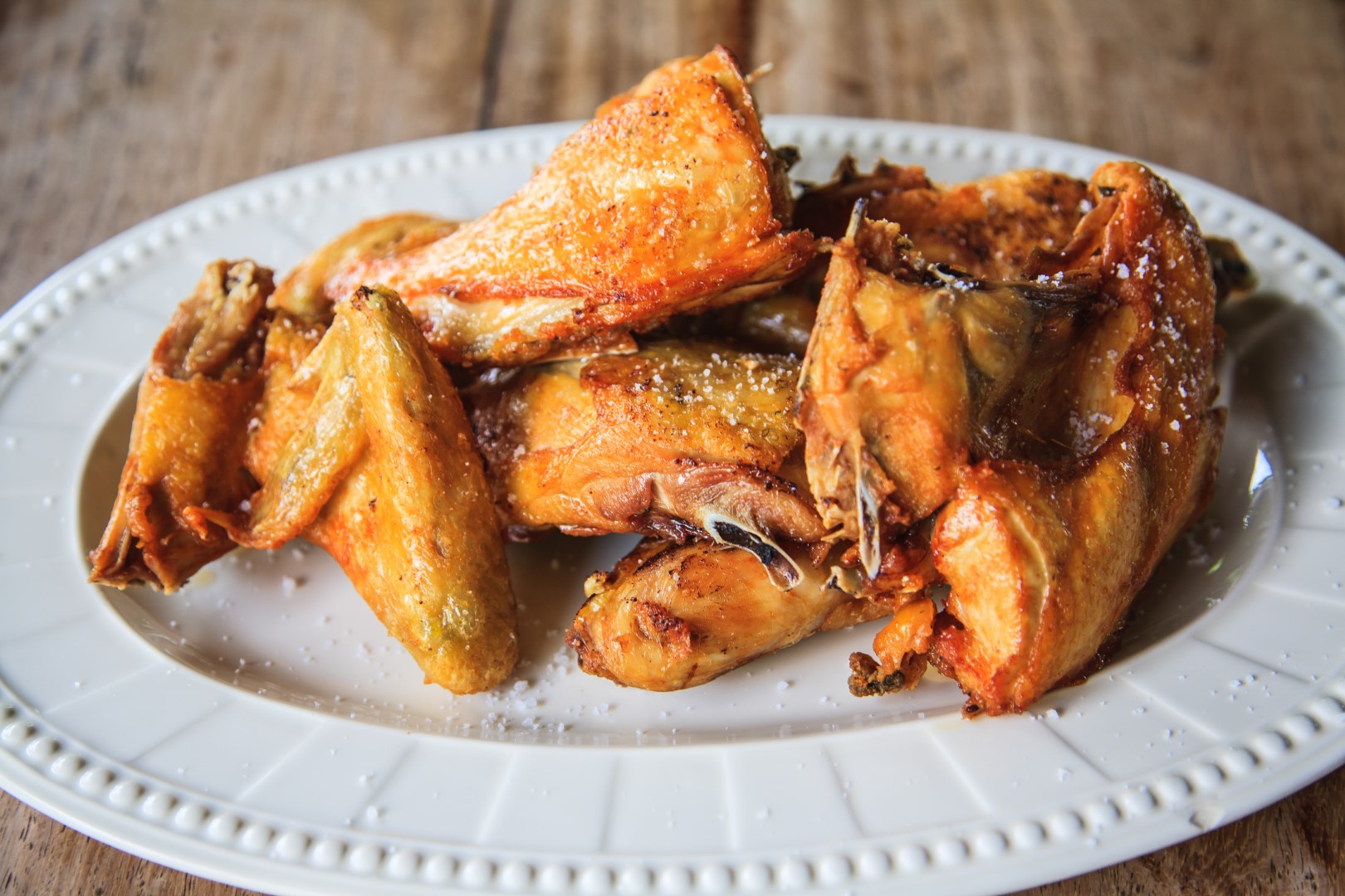 Olive Oil Oven Fried Chicken